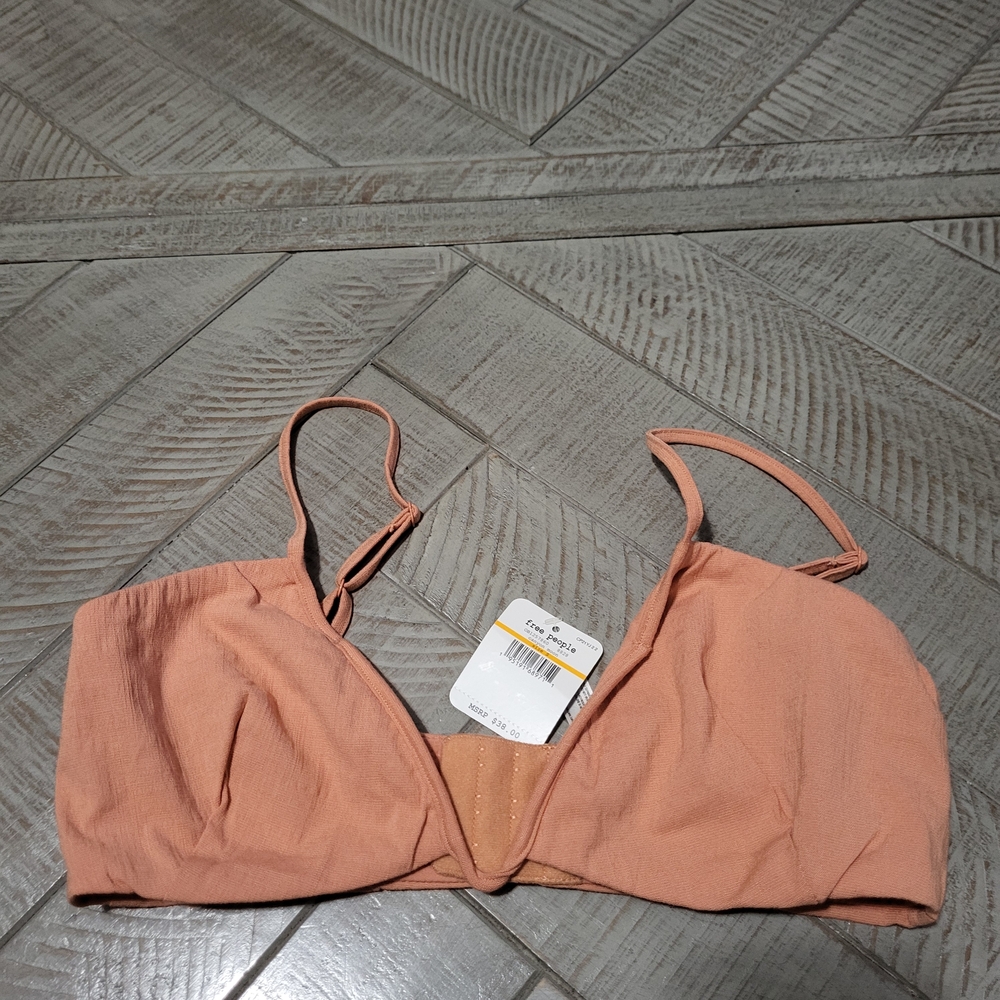 Free People Peach Bralette